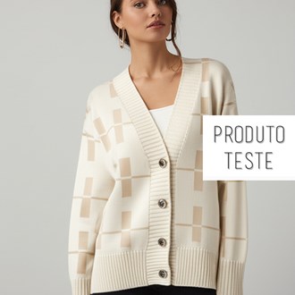 Casaco Feminino Com Botões